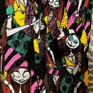 LuLaroe TC 12-18 Leggings Halloween Jack Skellington Sally Nightmare Before Xmas